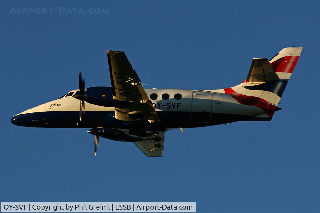 OY-SVF, 1985 British Aerospace BAe-3102 Jetstream 31 C/N 686, Taken at ESSB.