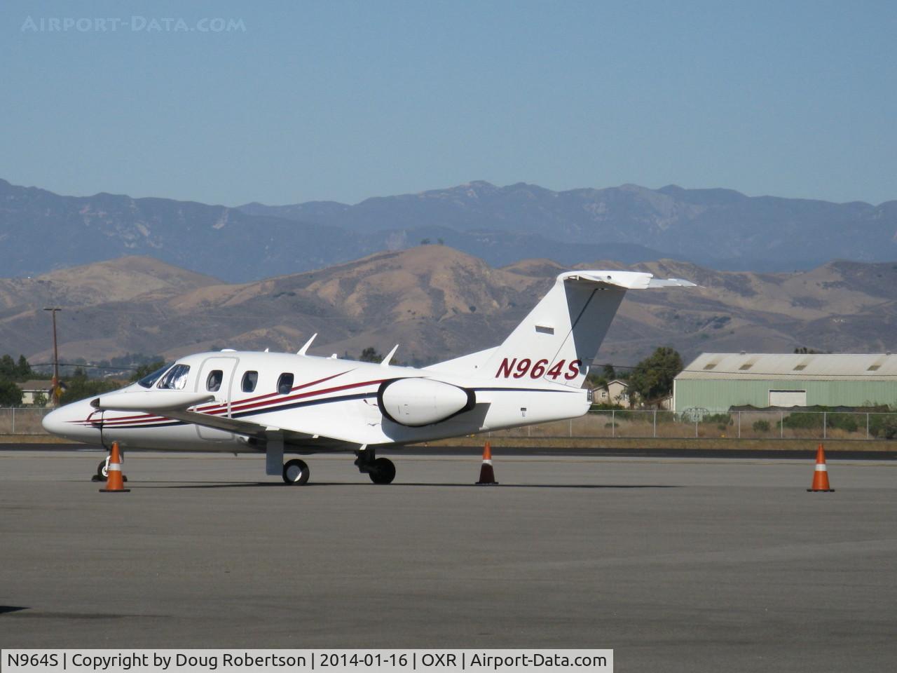 N964S, 2008 Eclipse Aviation Corp EA500 C/N 000132, 2008 Eclipse Aviation EA500 VLJ, two P&W(C)PW610F-A Turbofans 900 lb st each