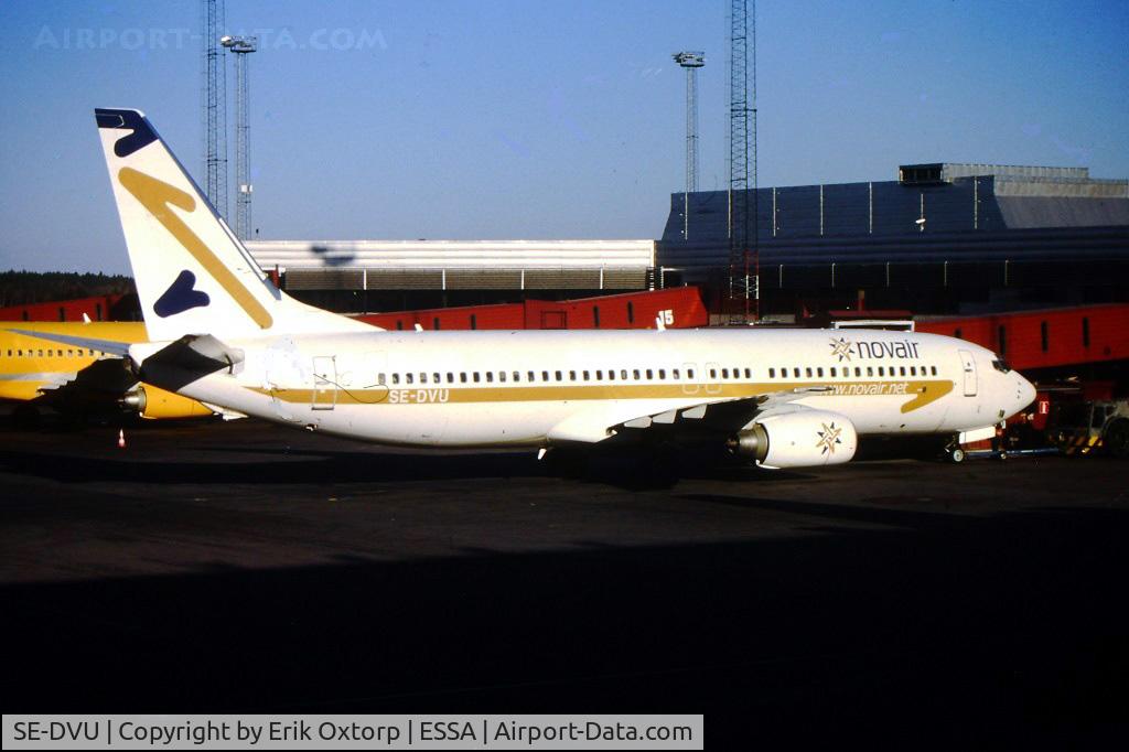 SE-DVU, 1999 Boeing 737-85F C/N 28825, SE-DVU in ARN