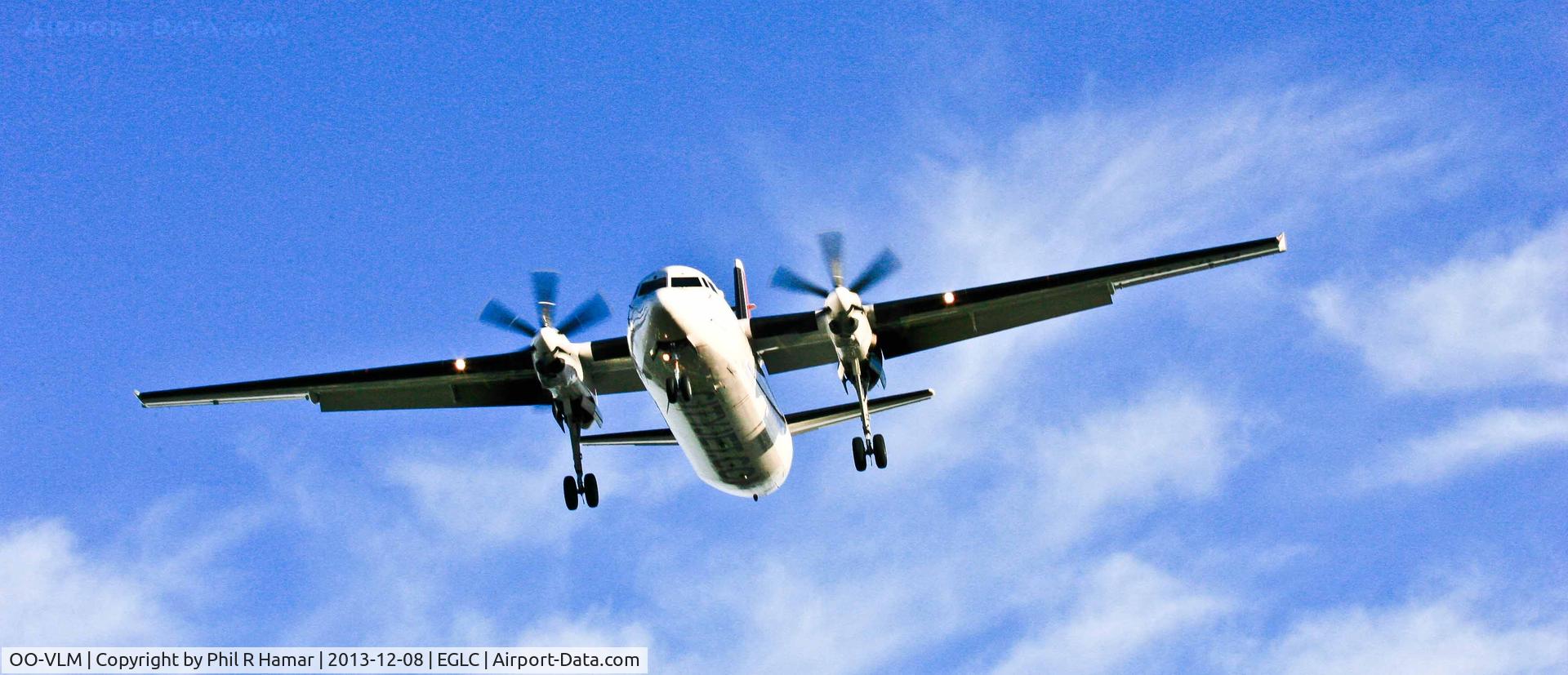 OO-VLM, 1988 Fokker 50 C/N 20135, CityJet Fokker 50, (OO-VLM) 1988 Fokker 50, c/n 20135, on approach to land on 27 (LCY). © PhilRHamar