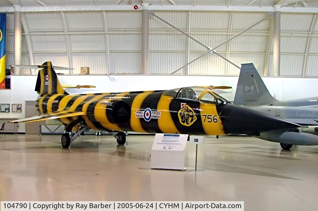 104790, Canadair CF-104 Starfighter C/N 683A-1090, Lockheed CF-104 Starfighter [683A-1090] (Royal Canadian Armed Forces) Hamilton~C 24/06/2005