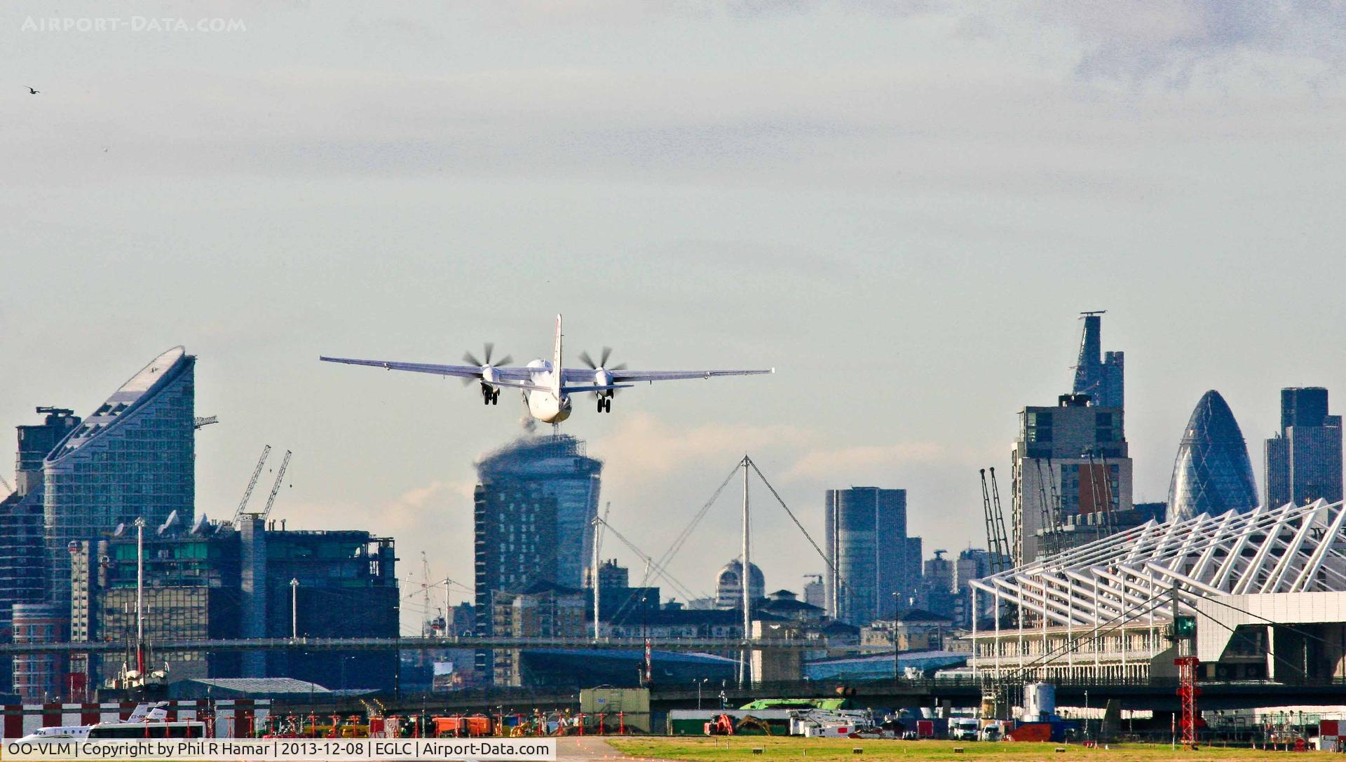 OO-VLM, 1988 Fokker 50 C/N 20135, CityJet, (OO-VLM) 1988 Fokker 50, c/n: 20135, just take off from 27 (LCY) © PhilRHamar