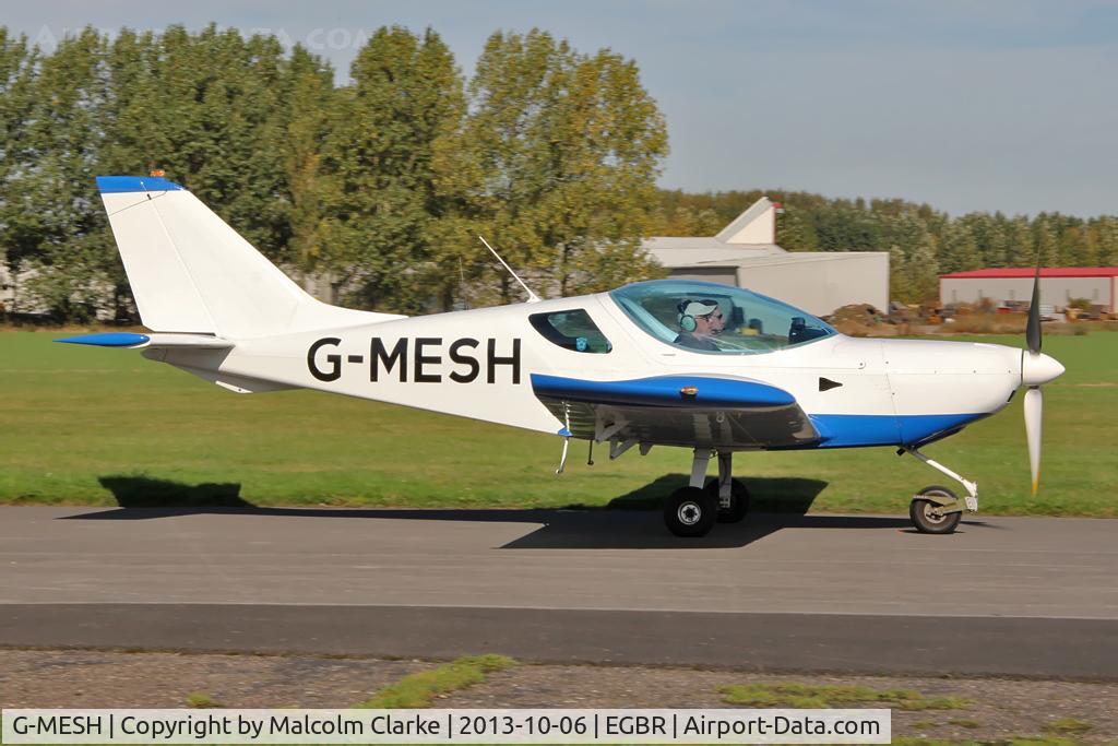 G-MESH, 2009 CZAW SportCruiser C/N LAA 338-14823, CZAW SportCruiser at The Real Aeroplane Club's Pre-Hibernation Fly-In, Breighton Airfield, October 2013.
