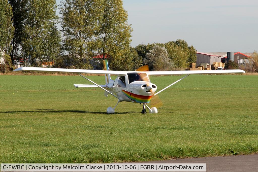 G-EWBC, 2001 Jabiru SK C/N PFA 274-13457, Jabiru SK at The Real Aeroplane Club's Pre-Hibernation Fly-In, Breighton Airfield, October 2013.