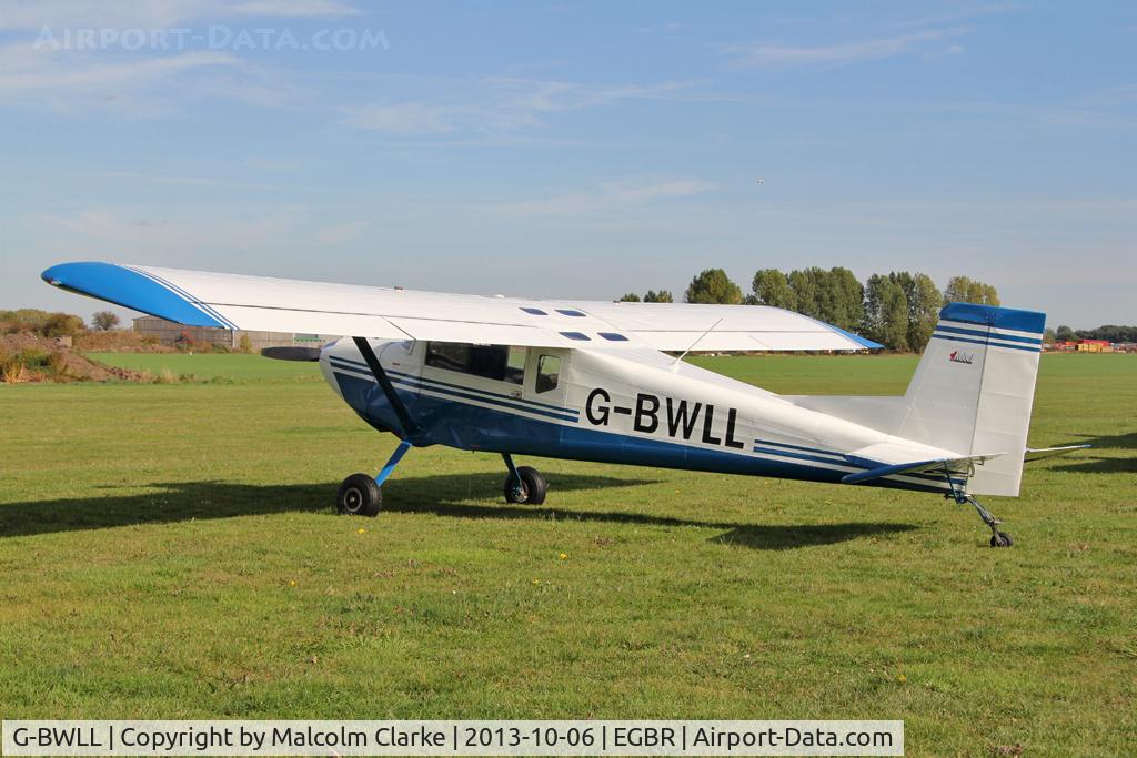 G-BWLL, 1996 Murphy Rebel C/N PFA 232-12499, Murphy Rebel at The Real Aeroplane Club's Pre-Hibernation Fly-In, Breighton Airfield, October 2013.