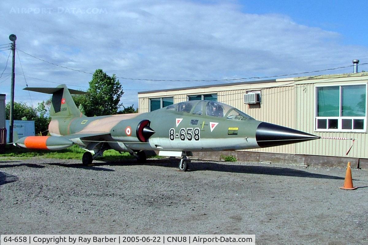 64-658, Lockheed CF-104D Starfighter C/N 583A-5328, Lockheed CF-104D Starfighter [583A-5328] (Turkish Air Force) Markham~C 22/06/2005