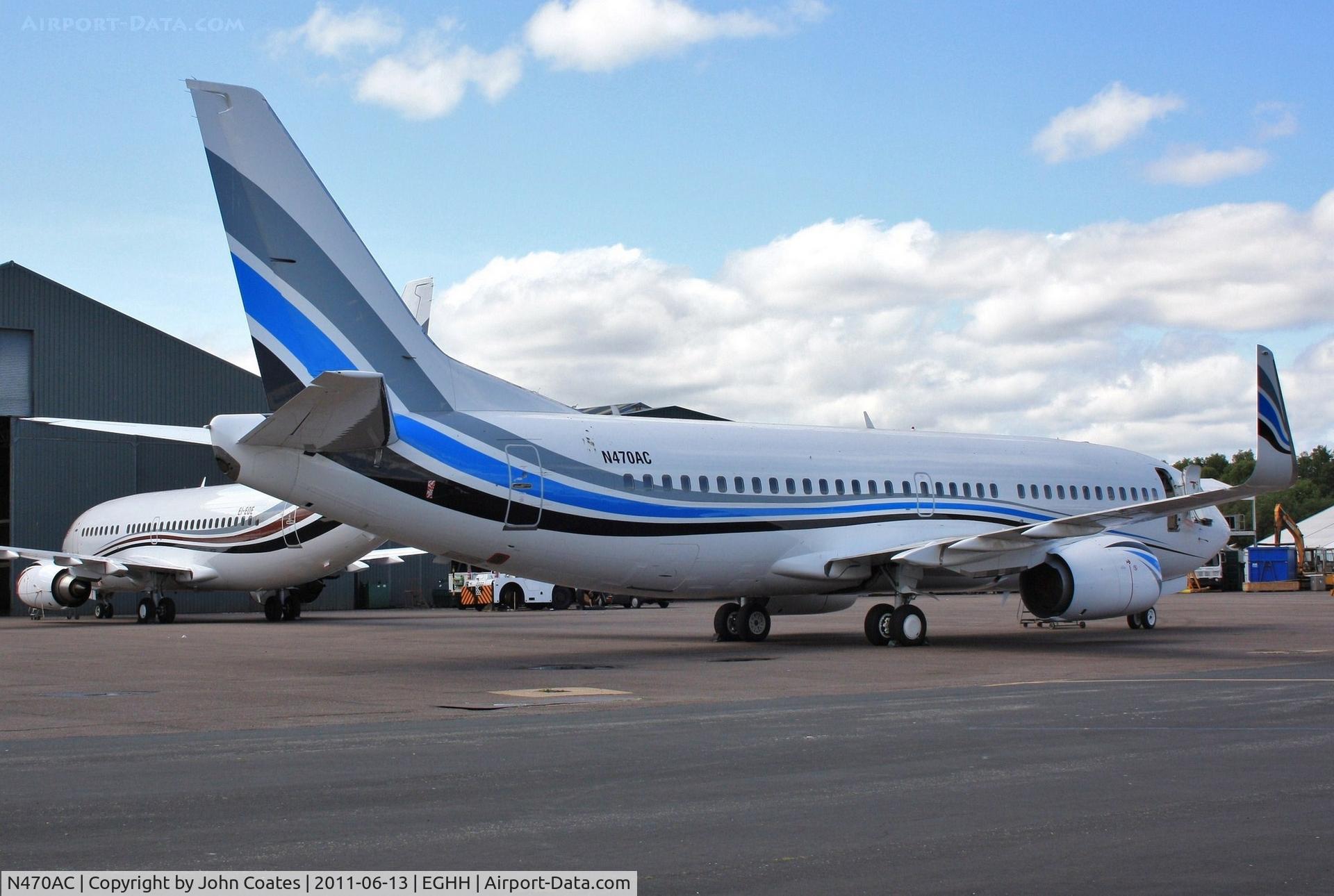 N470AC, 1989 Boeing 737-3L9 C/N 24570, On European apron