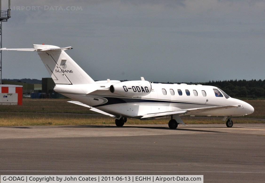 G-ODAG, 2008 Cessna 525A CitationJet CJ2+ C/N 525A-0397, At Citation Centre