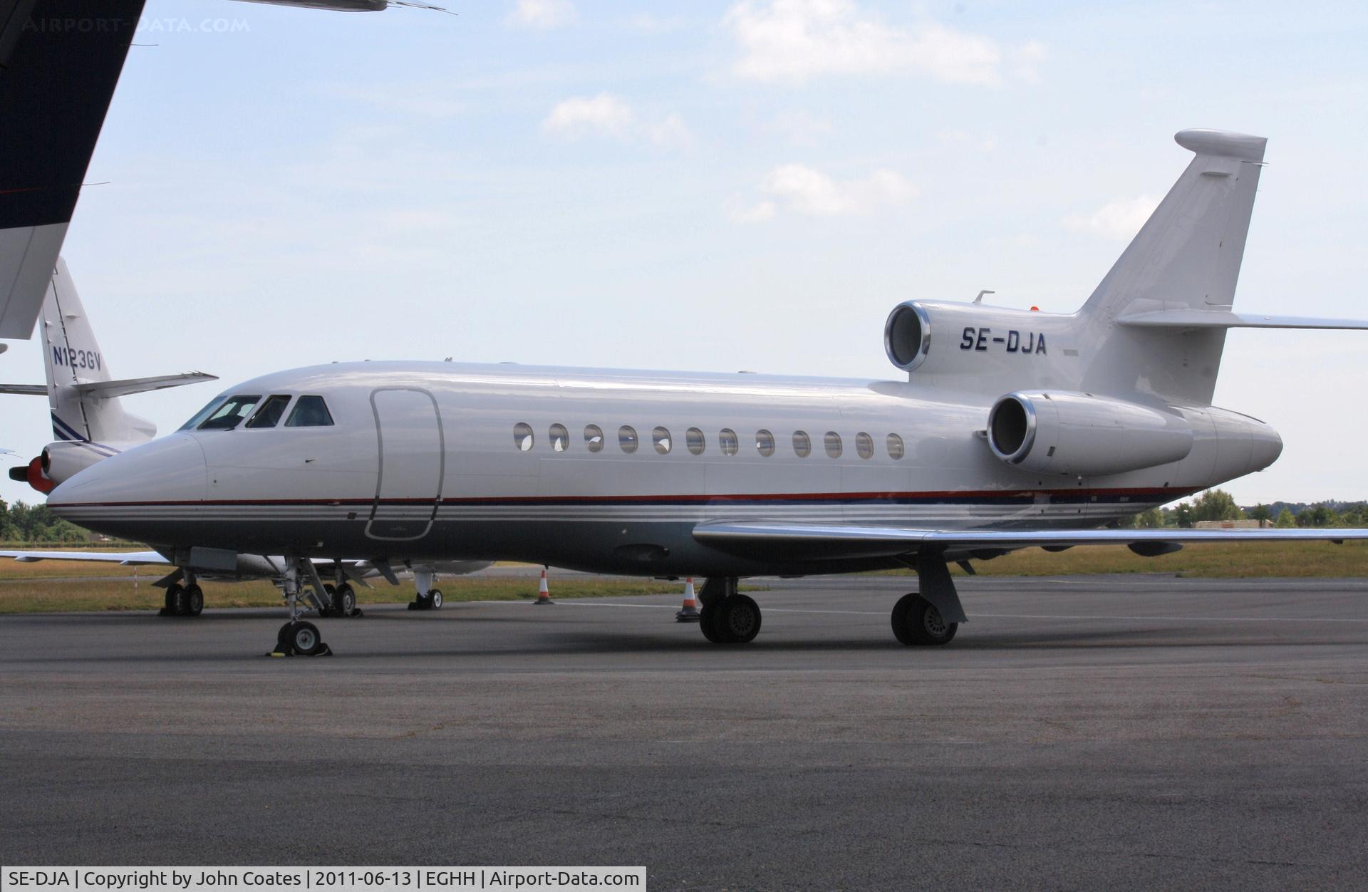 SE-DJA, 2006 Dassault Falcon 900EX C/N 171, Visitor at Signatures