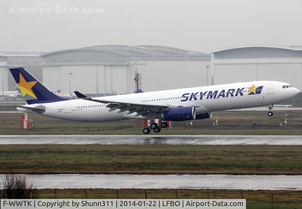 F-WWTK, 2013 Airbus A330-343 C/N 1491, C/n 1491 - To be JA331B