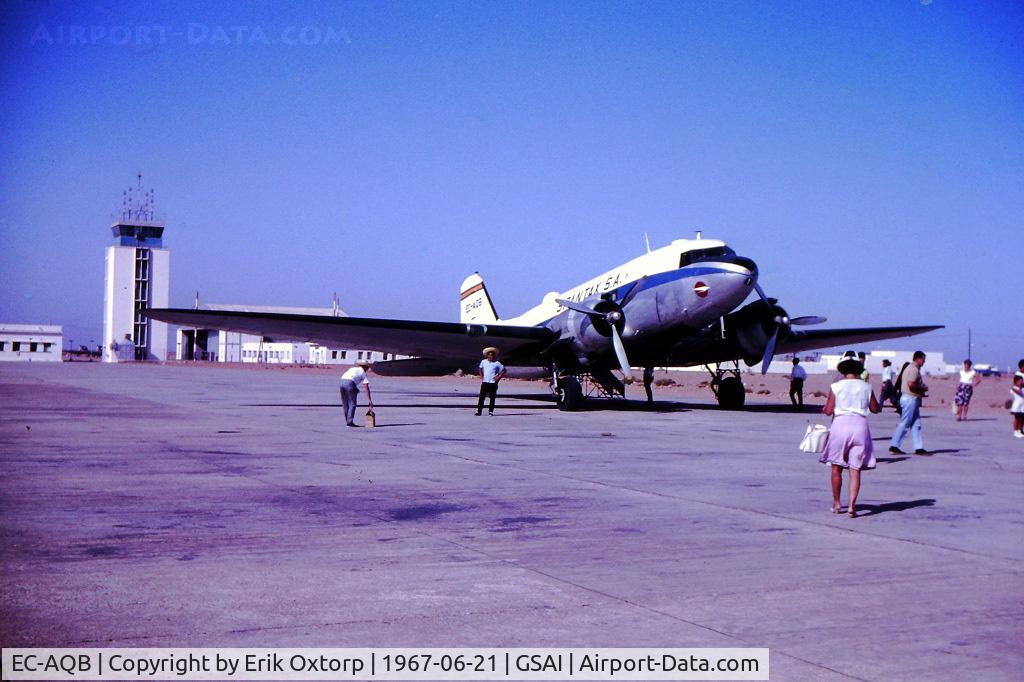 EC-AQB, 1942 Douglas C-47A Skytrain C/N 12844, EC-AQB in EUN