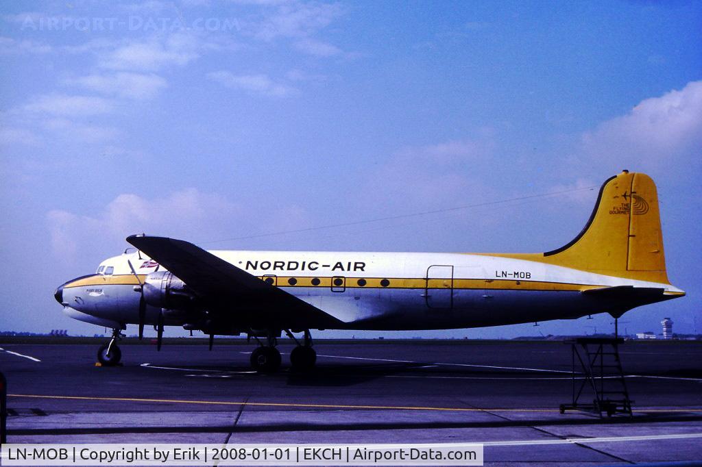 LN-MOB, 1944 Douglas DC-4 Skymaster C/N 27373, LN-MOB in CPH