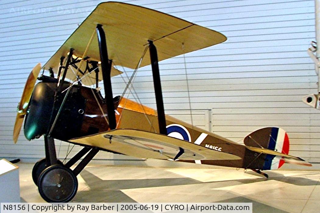 N8156, Sopwith 2F.1 Camel C/N N8156, Sopwith 2F.1 Camel [N8156] Rockcliffe~C 19/06/2005