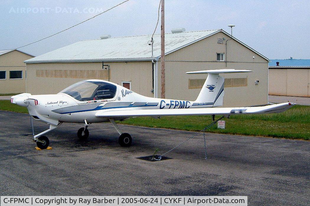C-FPMC, 1997 Diamond DA-20A-1 Katana C/N 10290, Diamond DA 20-A1 Katana [10290] Kitchener-Waterloo Regional 24/06/2005