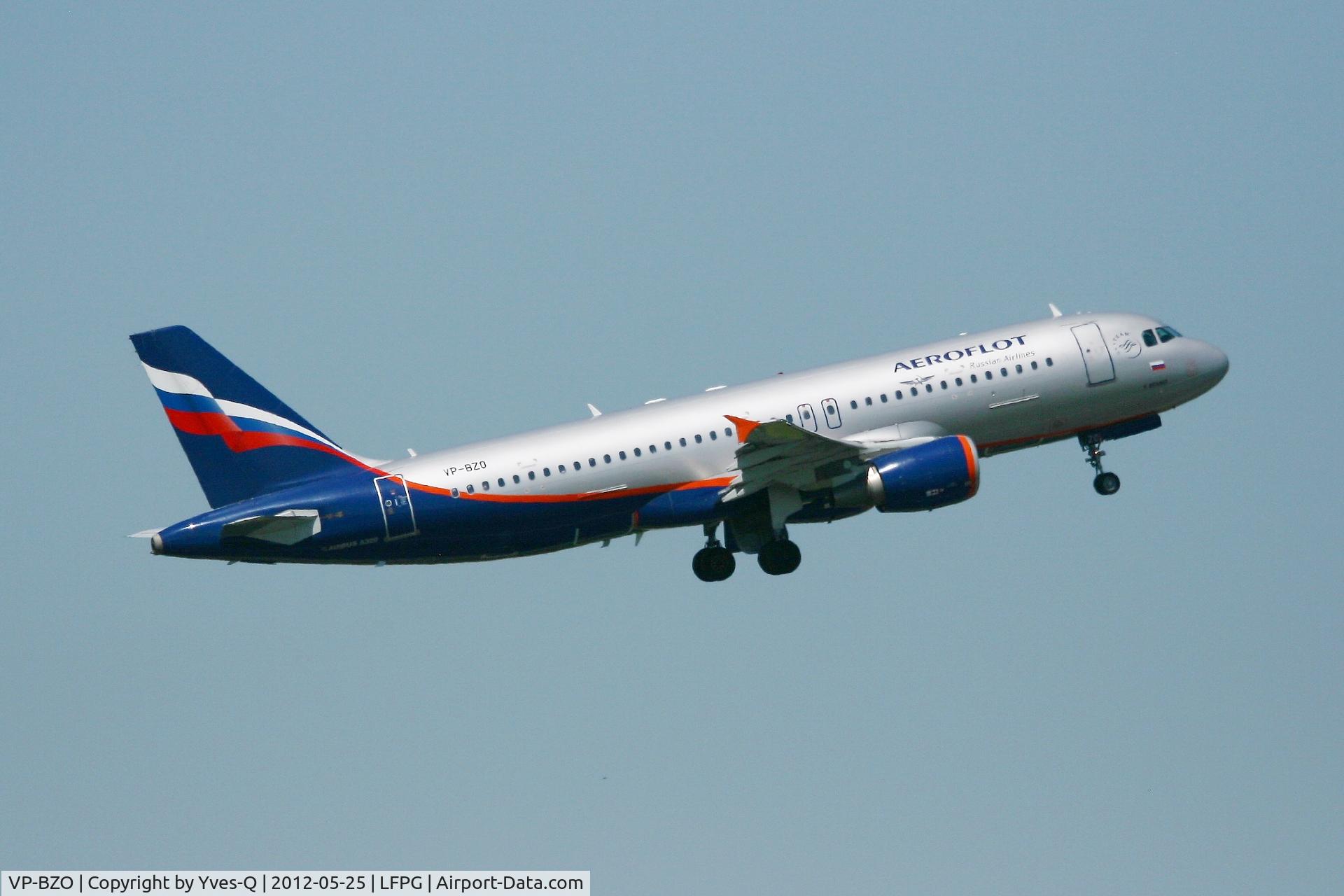 VP-BZO, 2008 Airbus A320-214 C/N 3574, Airbus A320-314, Take-off Rwy 08L, Roissy Charles De Gaulle Airport (LFPG-CDG)
