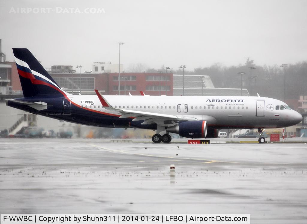 F-WWBC, 2013 Airbus A320-214 C/N 5970, C/n 5970 - To be VQ-BPV