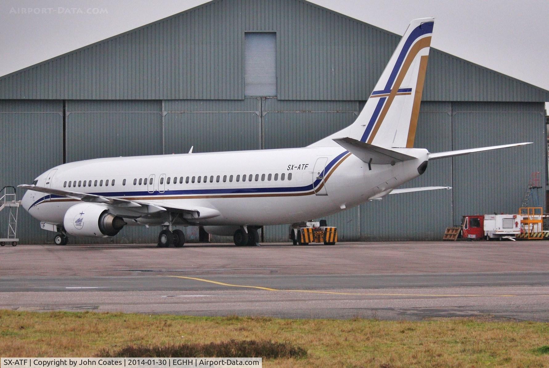 SX-ATF, 1992 Boeing 737-406 C/N 25423, First visit to European Aviation