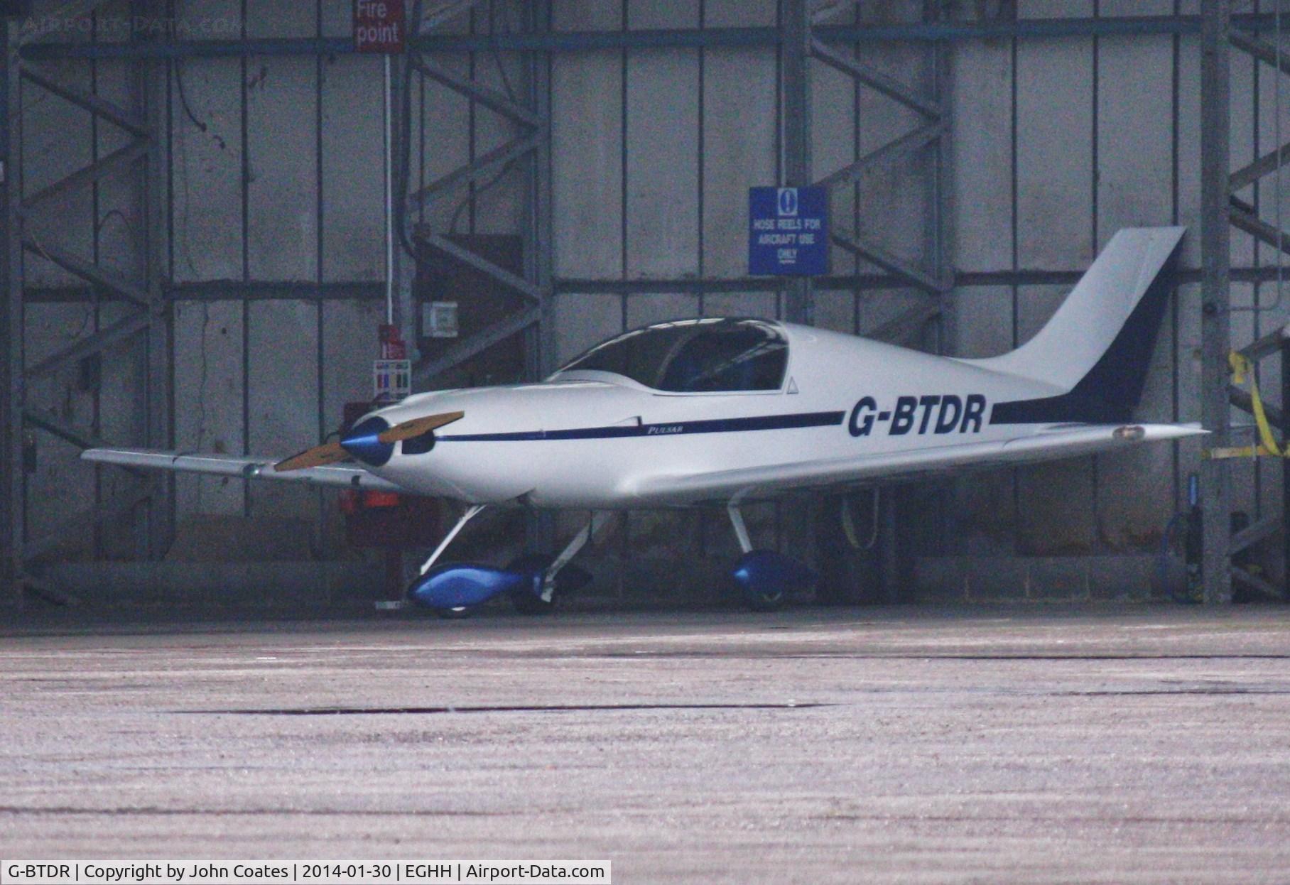 G-BTDR, 1995 Aero Designs Pulsar C/N PFA 202-11962, Asleep at Thurston Aviation