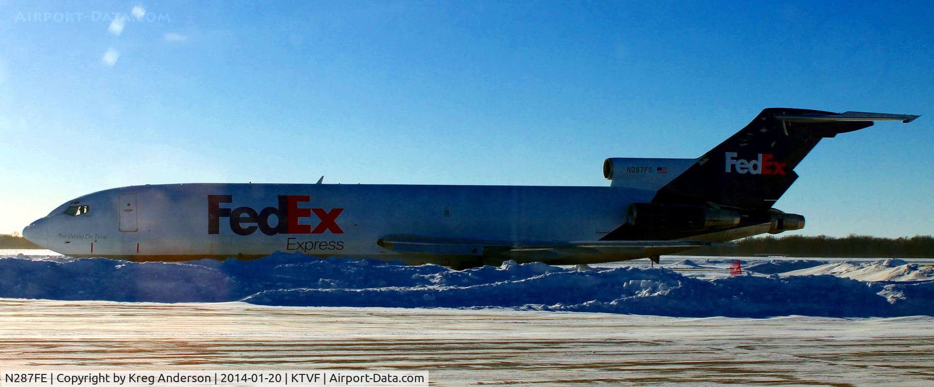N287FE, 1979 Boeing 727-2D4 F C/N 21849, Boeing 727-2D4 formerly owned by FedEx, now used by Northland Community and Technical College for A&P students.