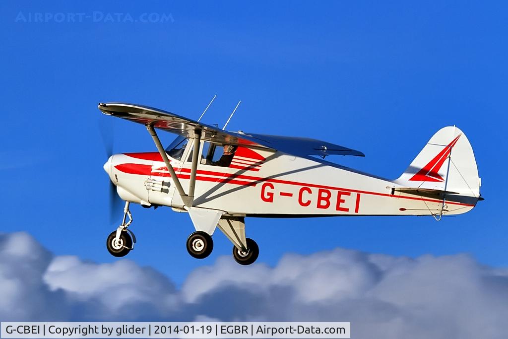 G-CBEI, 1961 Piper PA-22-108 Colt Colt C/N 22-9136, The Colt departing to the west