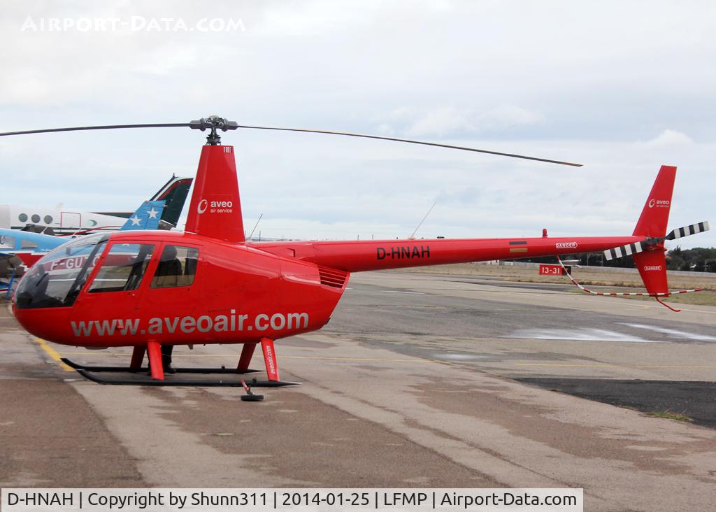 D-HNAH, Robinson R44 C/N 0244, Parked at the Airclub...