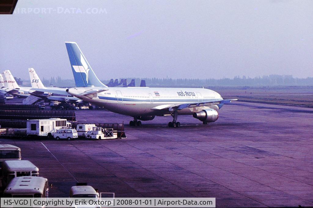 HS-VGD, 1974 Airbus A300B2-1C C/N 008, HS-VGD in BKK (Don Muang)
