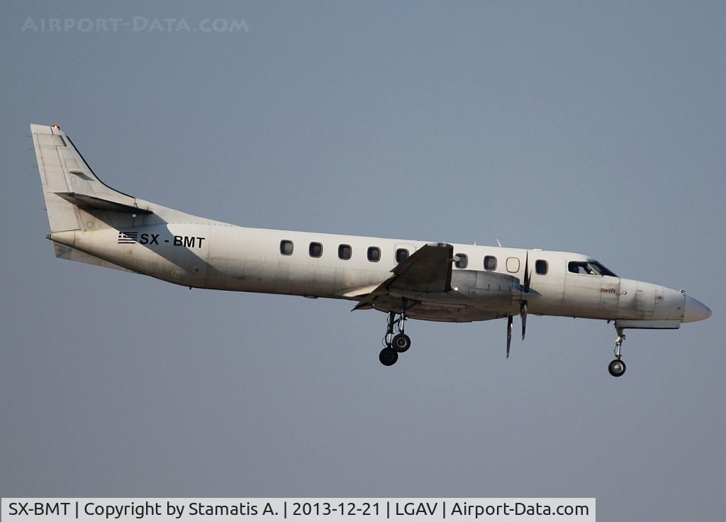SX-BMT, 1987 Fairchild SA-227AC Metro III C/N AC-699, Landing at rwy 03L
