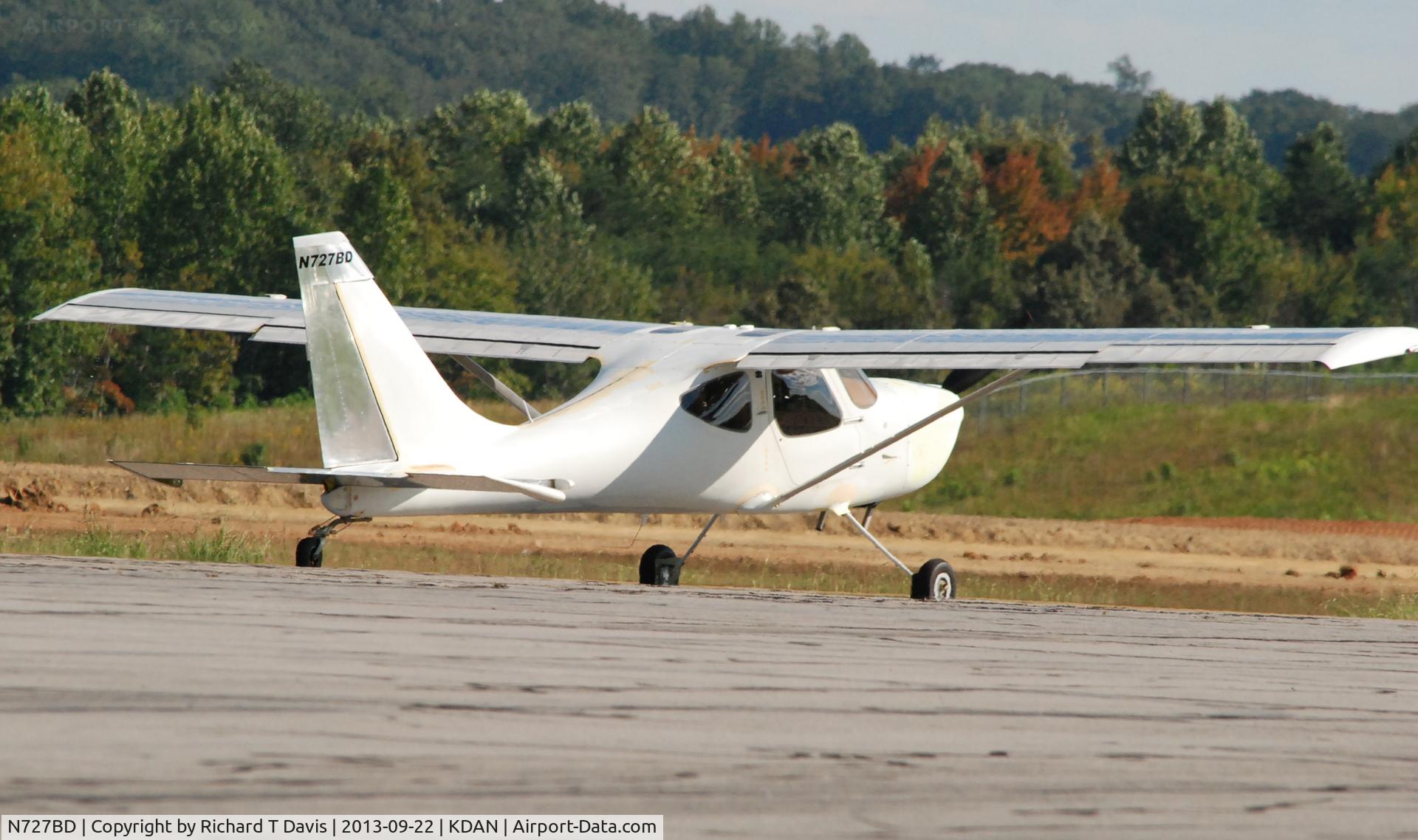 N727BD, Stoddard-Hamilton Glastar C/N 5599, BD-5B at KDAN
