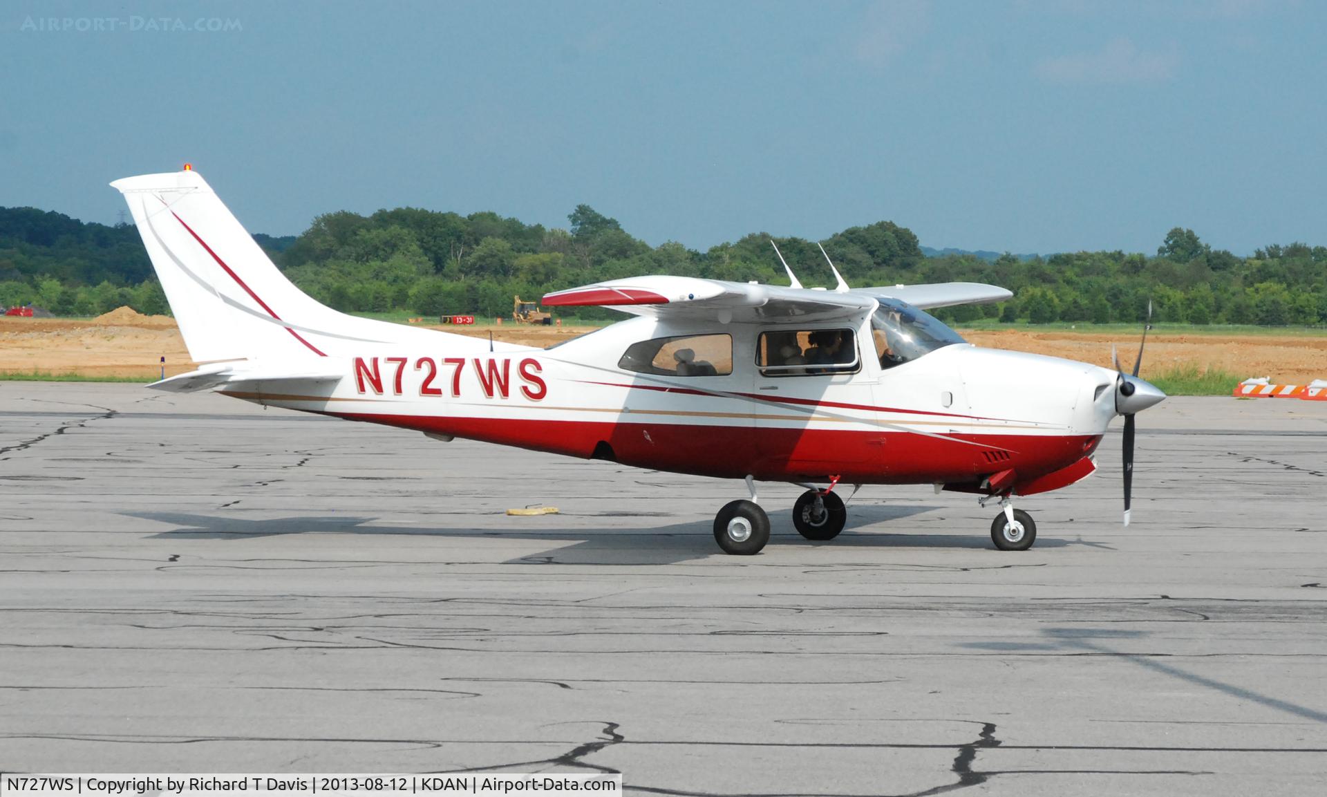 N727WS, 1978 Cessna T210N Turbo Centurion C/N 21063140, 1978 Cessna T210N in Danville Va.