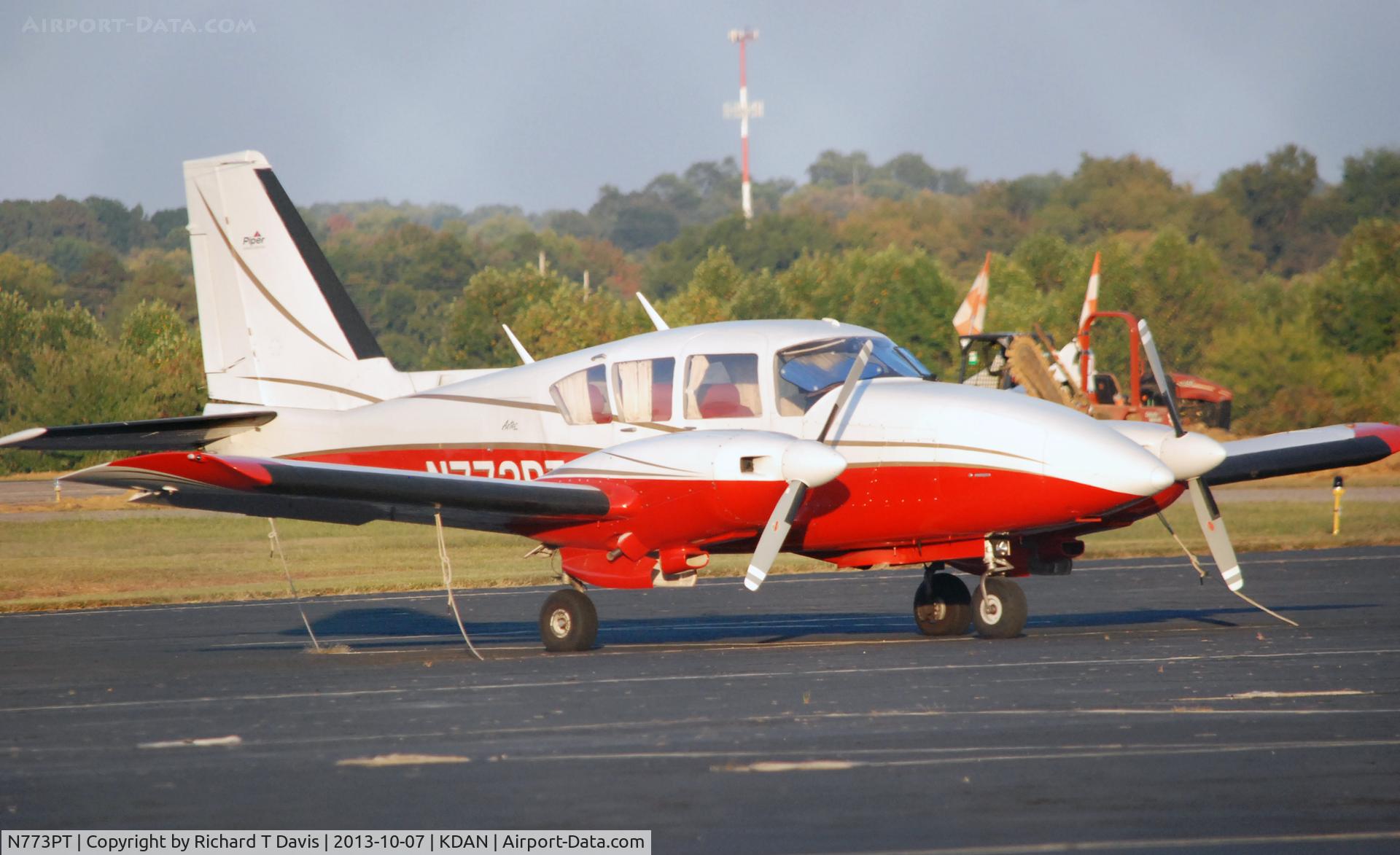 N773PT, 1973 Piper PA-23-250 C/N 27-7305144, 1973 Piper PA-23-250 in Danville Va.