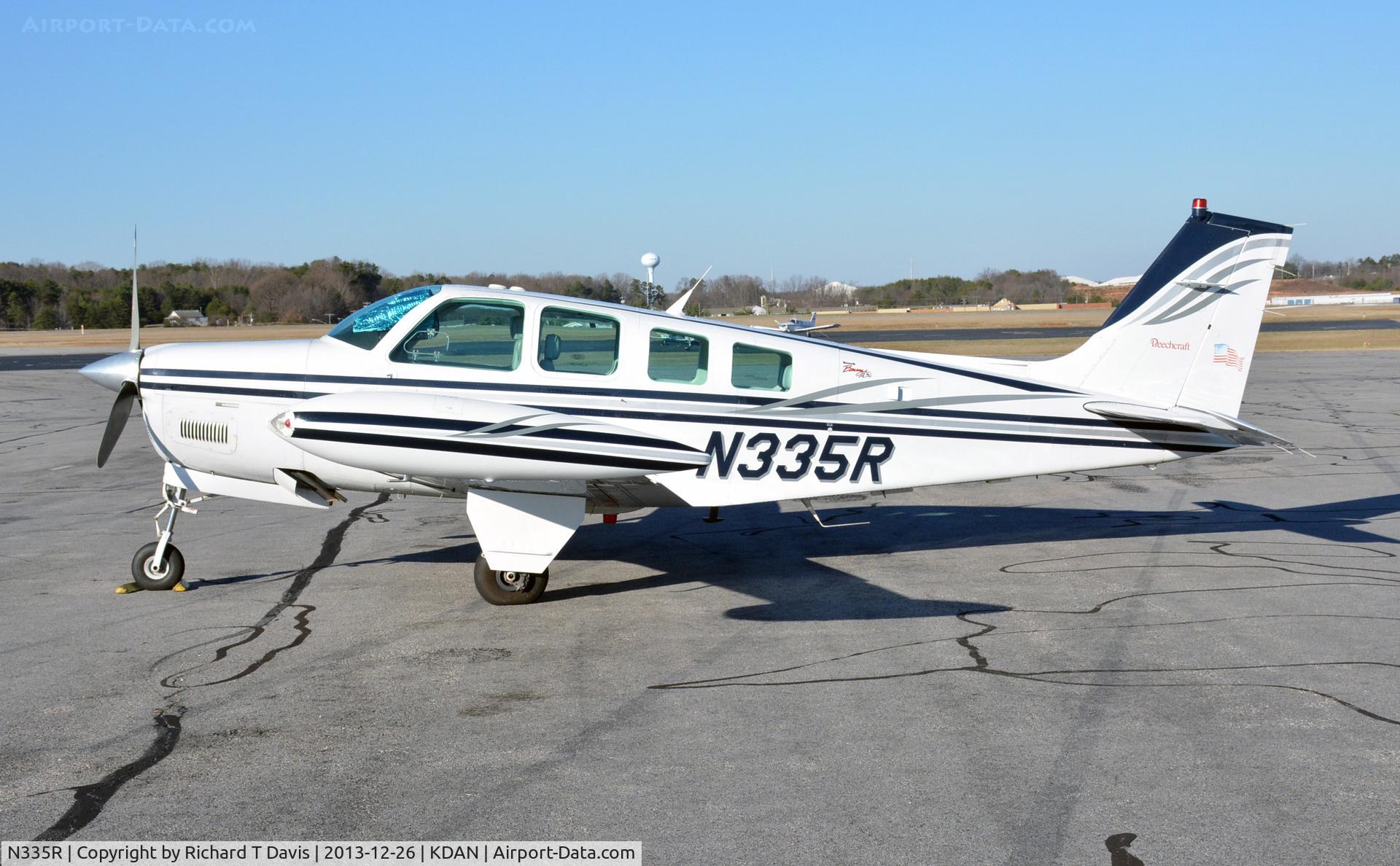 N335R, 2000 Raytheon Aircraft Company A36 Bonanza C/N E-3335, 2000 Raytheon A36 in Danville Va.