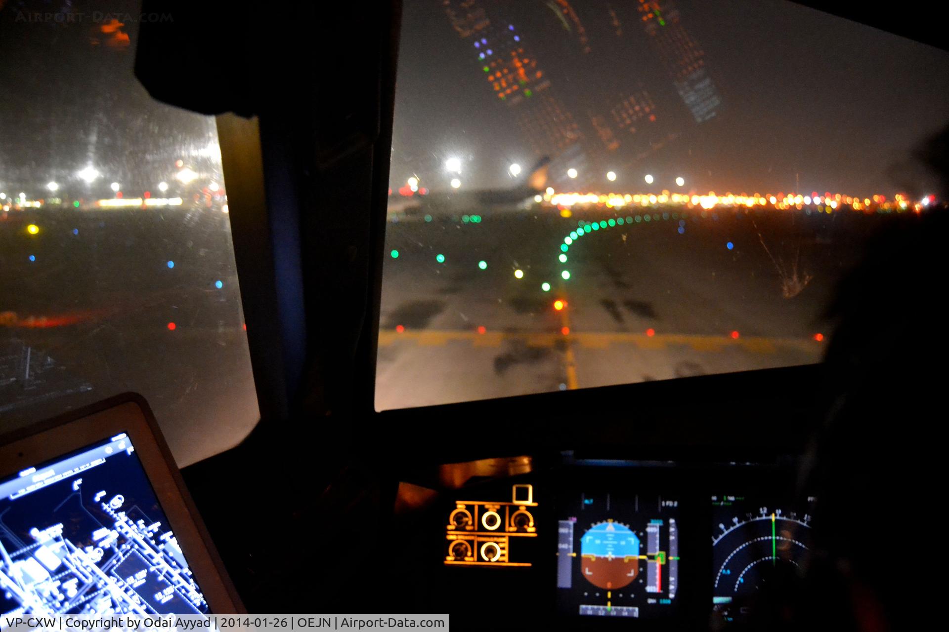 VP-CXW, 2008 Airbus A320-214 C/N 3475, A320 after landing and you can see also shahen airlines a330
