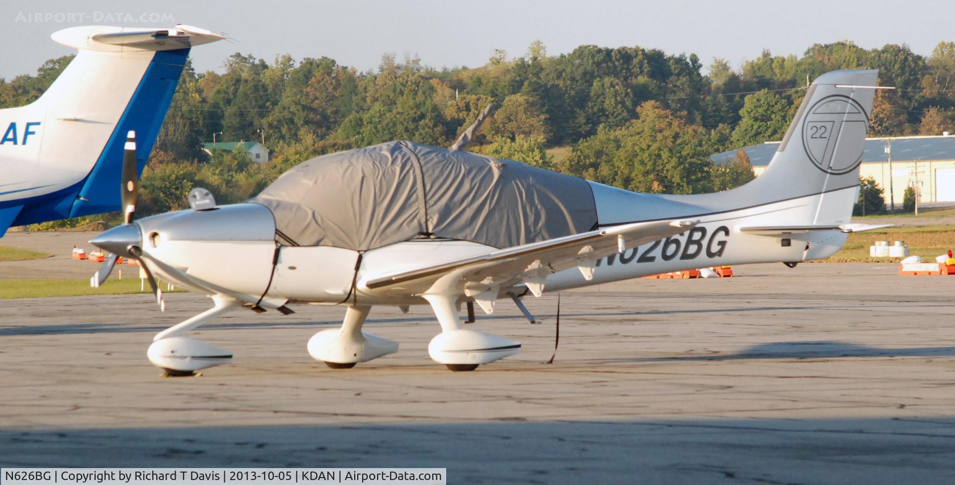 N626BG, 2010 Cirrus SR22T C/N 0009, Cirrus SR 22 in Danville Va.