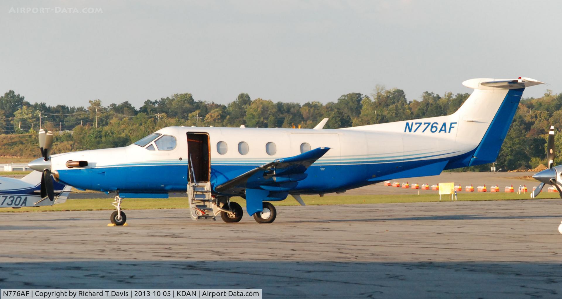 N776AF, 2006 Pilatus PC-12/47 C/N 776, 2006 Pilatus PC  12/47 in Danville Va.