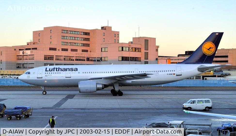 D-AIAW, 1996 Airbus A300B4-605R C/N 764, Old A300-600, now flying in Iran