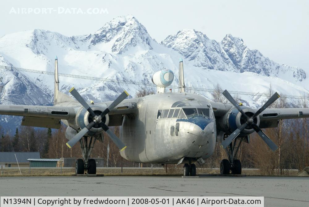 N1394N, 1953 Fairchild C-119F Flying Boxcar C/N 10840 (131673), Stored