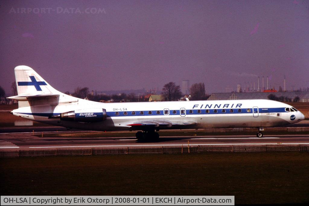 OH-LSA, 1964 Sud Aviation SE-210 Caravelle 10B3 Super B C/N 181, OH-LSA ready for take off on rw 04R