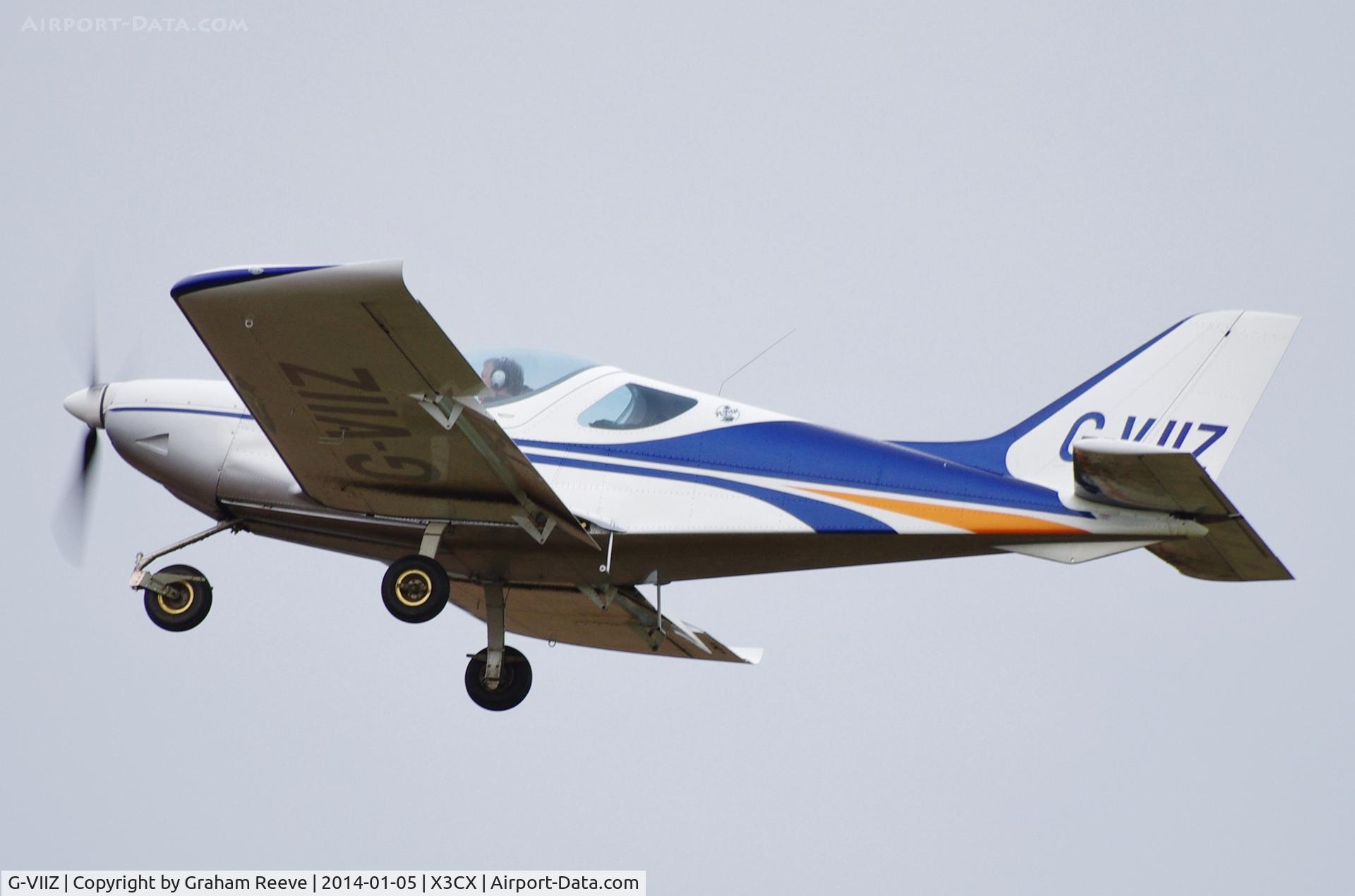 G-VIIZ, 2007 CZAW SportCruiser C/N PFA 338-14672, Departing from Northrepps.