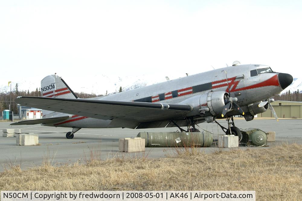 N50CM, 1944 Douglas DC3C-S1C3G (C-47A) C/N 13346, Stored