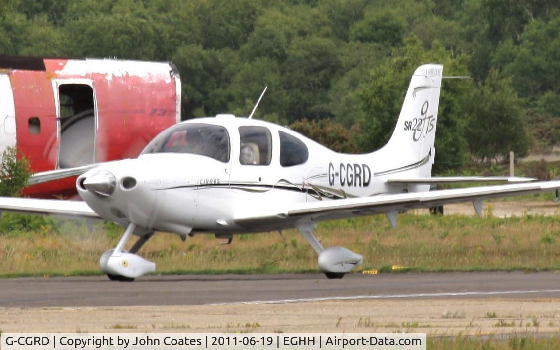 G-CGRD, 2006 Cirrus SR22 GTS C/N 2234, Parked at BHL