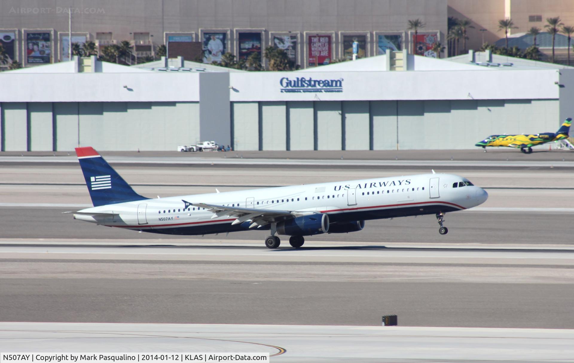 N507AY, 2008 Airbus A321-231 C/N 3712, Airbus A321