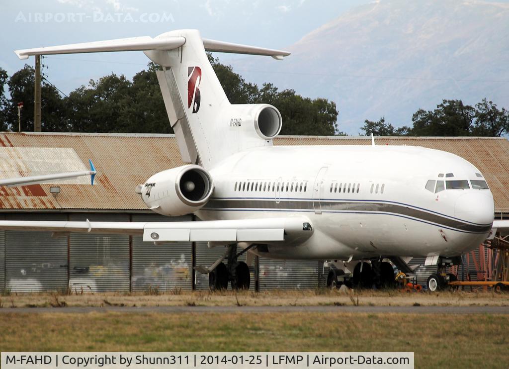 M-FAHD, 1966 Boeing 727-76 C/N 19254, Parked for maintenance... A good surprise to see this old beauty :)