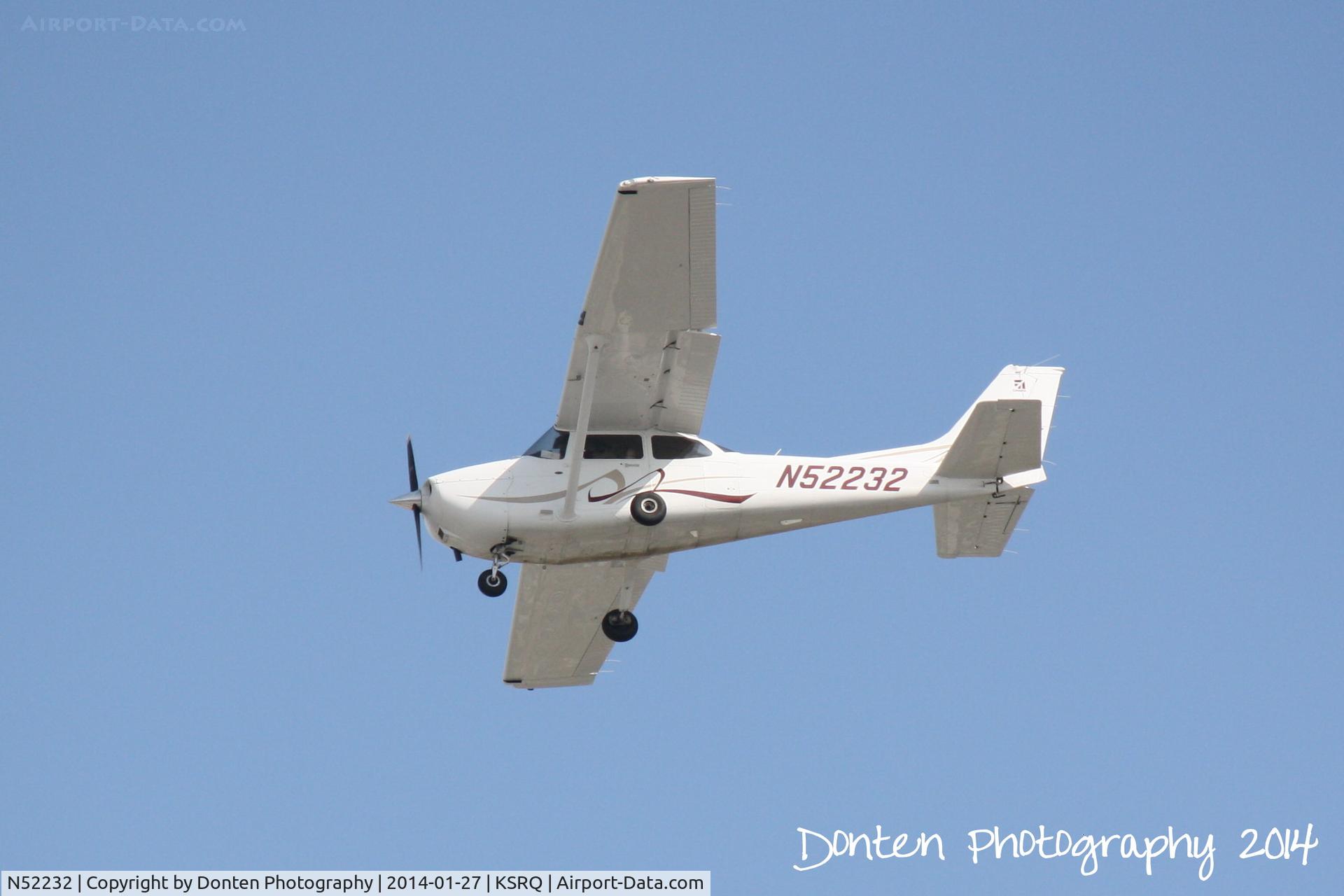 N52232, Cessna 172S C/N 172S10870, Cessna Skyhawk (N52232) arrives at Sarasota-Bradenton International Airport