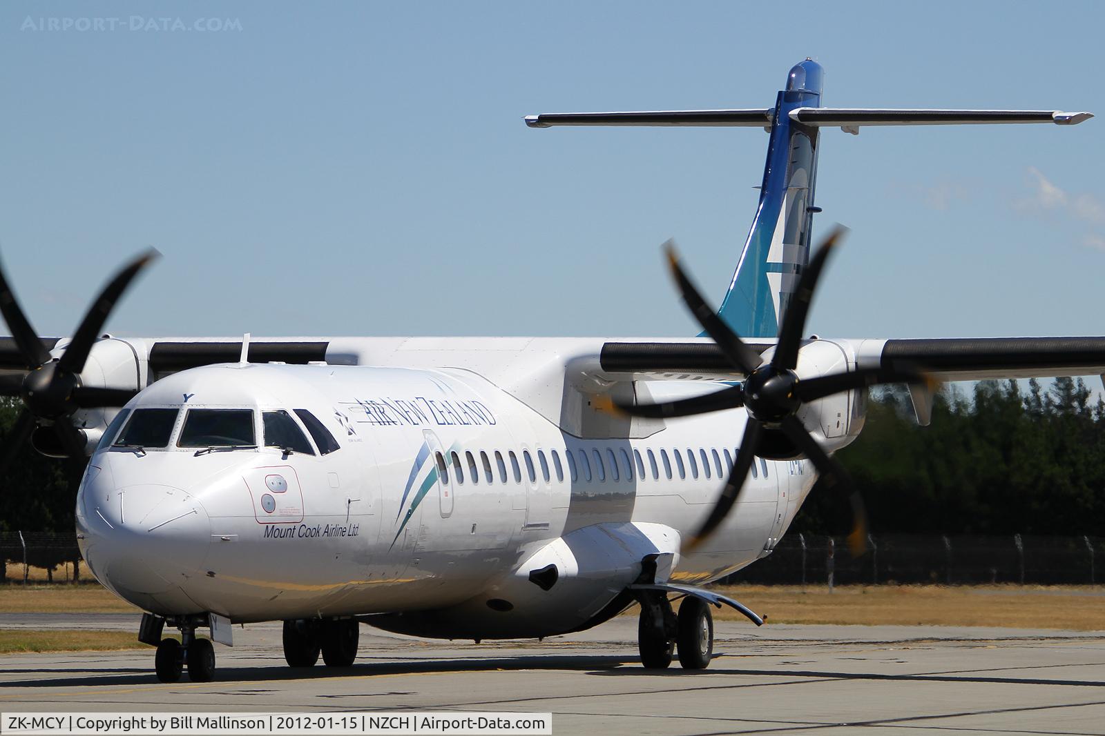 ZK-MCY, 2003 ATR 72-212A C/N 703, TAXI FROM 29