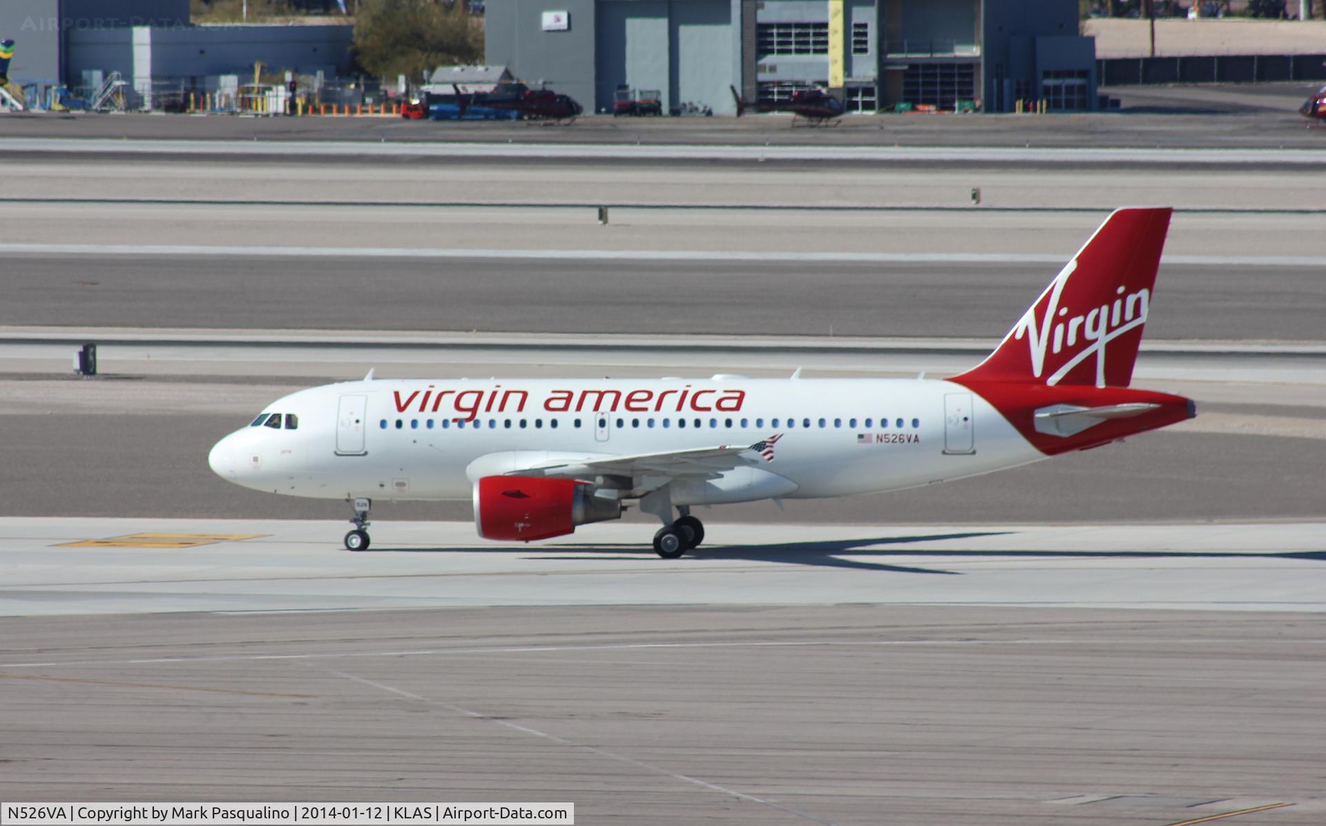 N526VA, 2008 Airbus A319-112 C/N 3347, Airbus A319