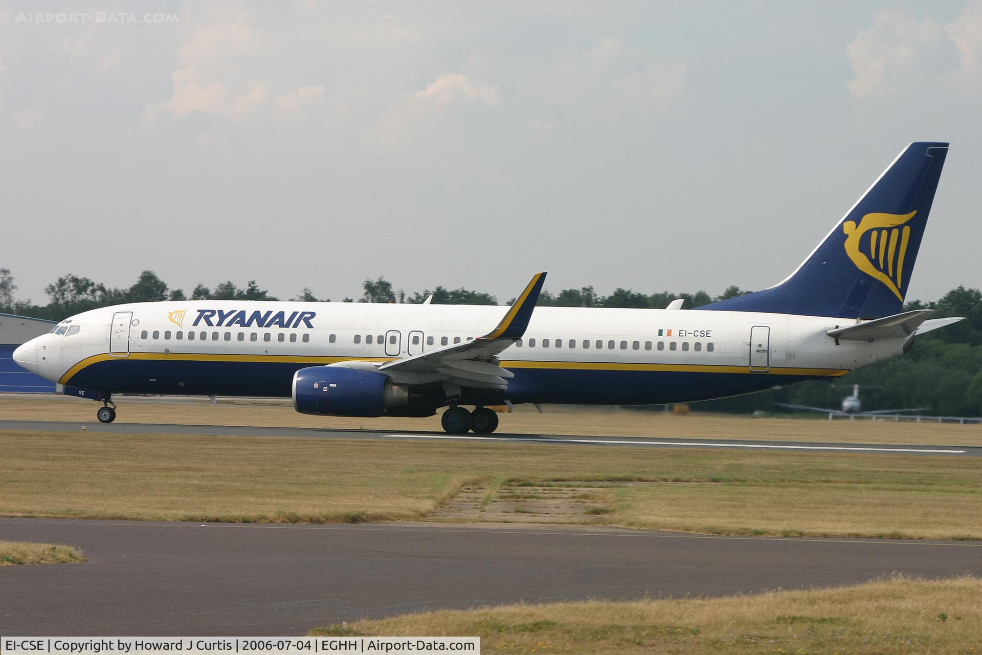 EI-CSE, 1999 Boeing 737-8AS C/N 29920, Ryanair; old colours but with new winglets.