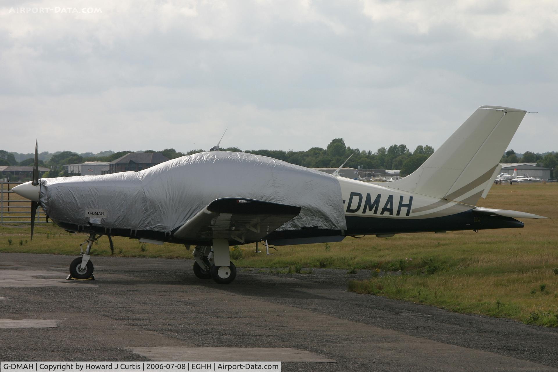 G-DMAH, 2001 Socata TB-20 Trinidad C/N 2039, Privately owned, on the Bournemouth Handling apron.