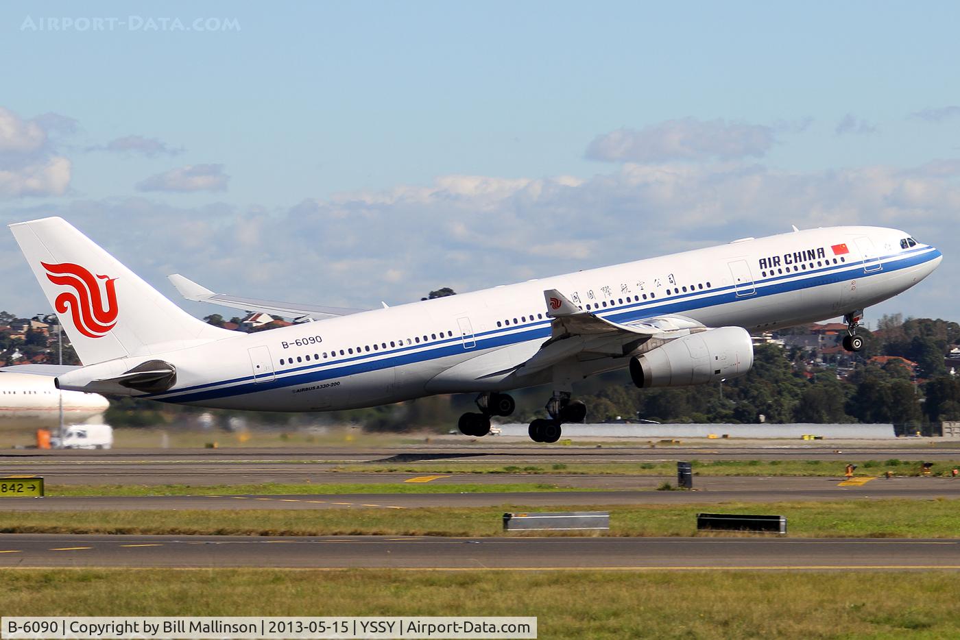 B-6090, 2007 Airbus A330-243 C/N 860, OFF FROM 34L