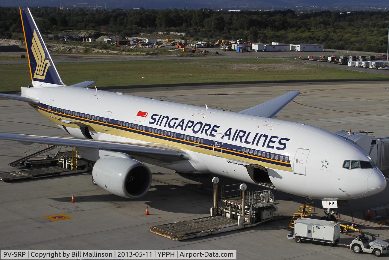 9V-SRP, 2003 Boeing 777-212/ER C/N 33369, JUST IN FROM SIN