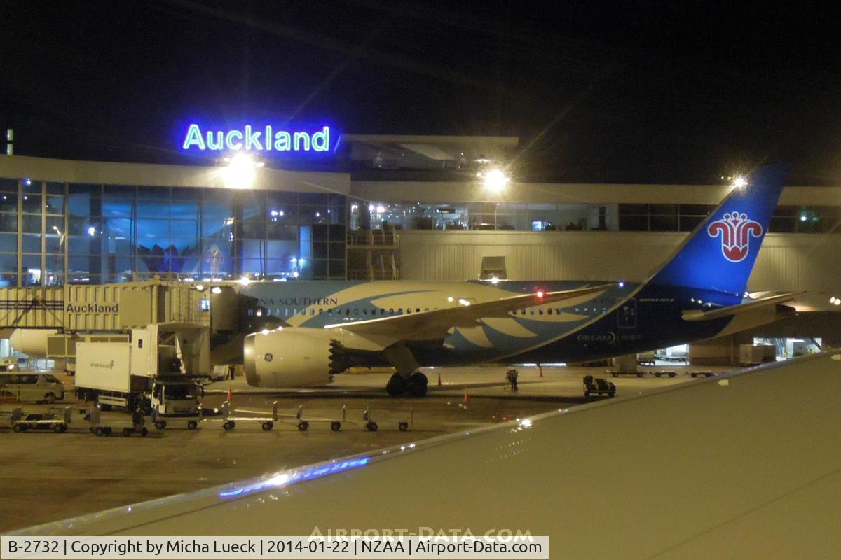 B-2732, 2013 Boeing 787-8 Dreamliner C/N 34926, At Auckland